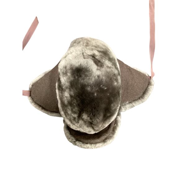 VTG Norma Kamali For Stetson Hat Women’s SZ M(Tag) Runs Small Mouton Fur Brown